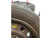 Wheel + tyre from a Renault Twingo (C06) 1.2 2002