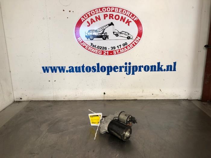 Begagnade Startmotor Opel Corsa D 1.2 16V Pris € 25,00 Marginaltabell erbjuds av Autosloopbedrijf Jan Pronk B.V.