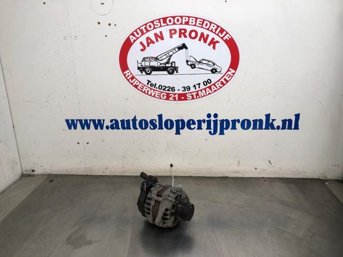 Begagnade Dynamo Hyundai iX20 (JC) 1.4i 16V Pris € 40,00 Marginaltabell erbjuds av Autosloopbedrijf Jan Pronk B.V.