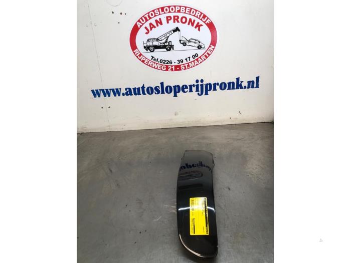 Front bumper splitter molding