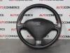 Steering wheel from a Peugeot 407 SW (6E), 2004 / 2010 1.8 16V, Combi/o, Petrol, 1.749cc, 85kW (116pk), FWD, EW7J4; 6FZ, 2004-05 / 2005-07 2004