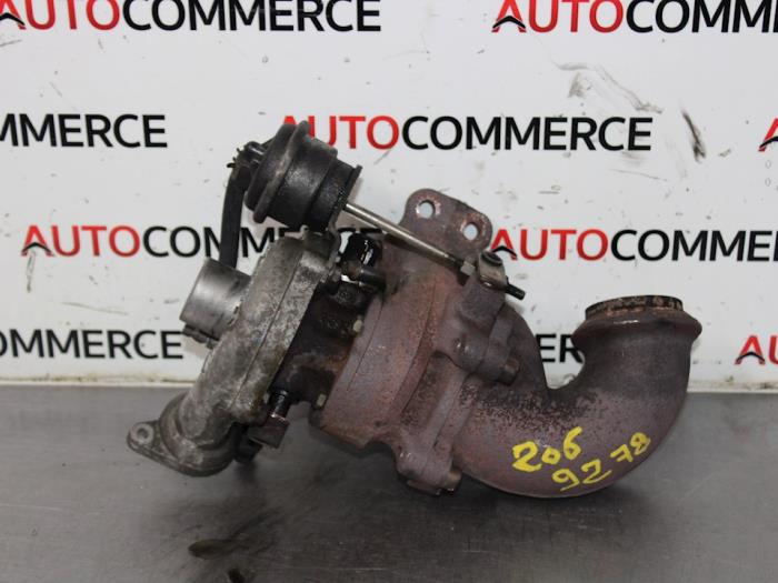 Usagé Turbo Peugeot 206 SW (2E/K) 1.4 HDi Prix € 50,00 Règlement à la marge proposé par Autocommerce
