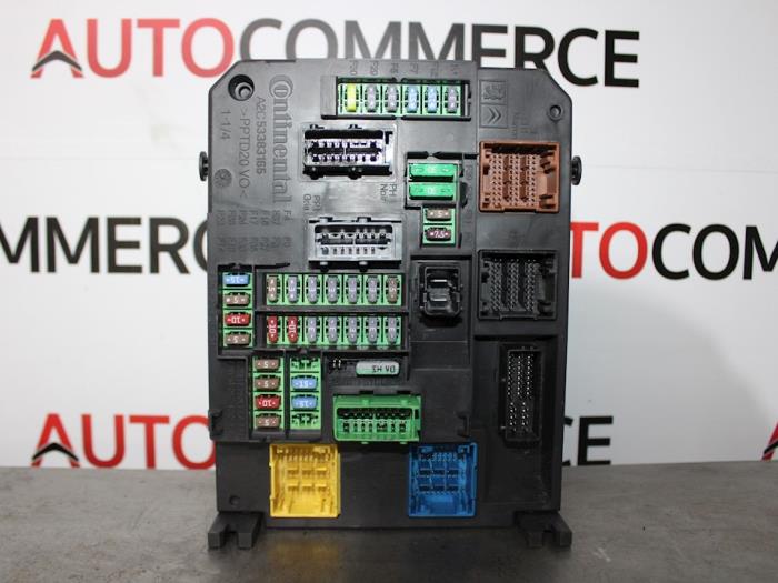 Body control computer from a Peugeot 308 (L3/L8/LB/LH/LP) 1.6 BlueHDi 120 16V 2015