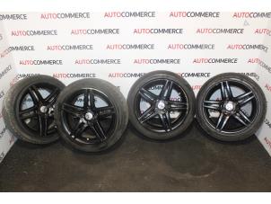 Used Set of wheels + winter tyres Peugeot 308 CC (4B) 2.0 HDiF 16V Price on request offered by Autocommerce