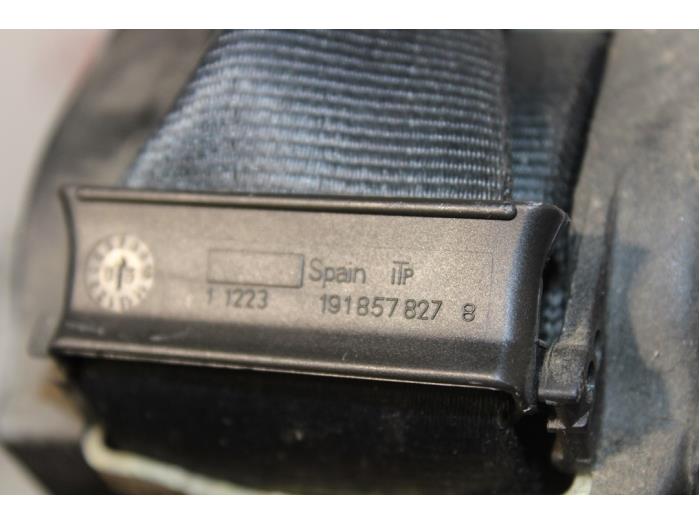 Rear seatbelt, right from a Peugeot Partner Combispace 1.6 HDI 75 2005