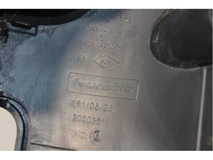 Rear bumper component, left from a Renault Kangoo Express (FW) 1.5 dCi 85 2010