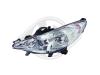Headlight, left from a Peugeot 207
