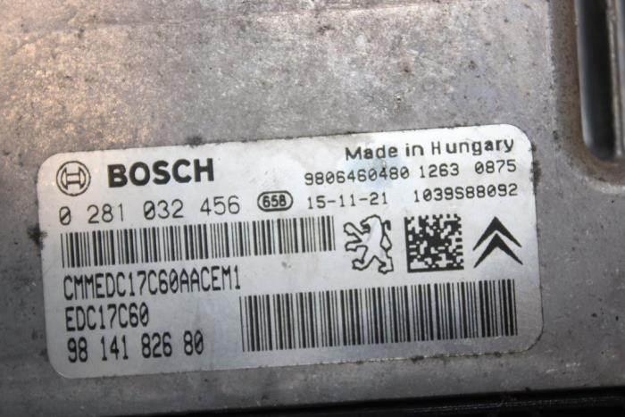 Ordenador de gestión de motor de un Peugeot 308 (L3/L8/LB/LH/LP) 1.6 BlueHDi 115 2016