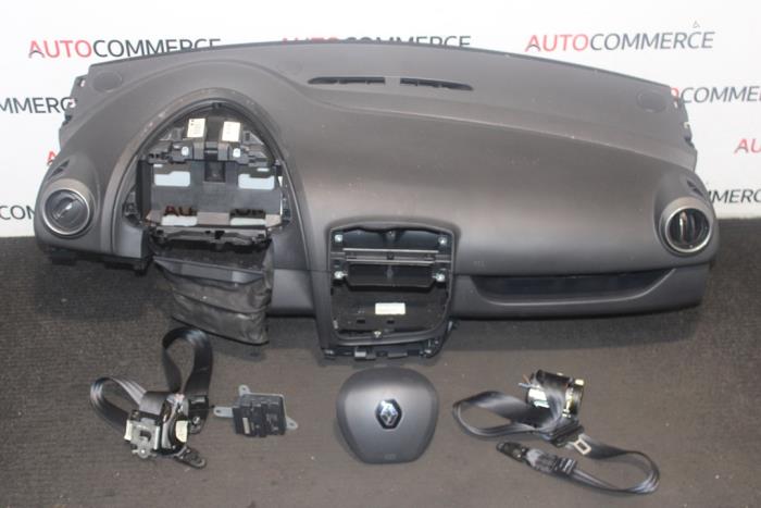 Airbag set + dashboard de un Renault Clio IV (5R) 0.9 Energy TCE 90 12V 2014