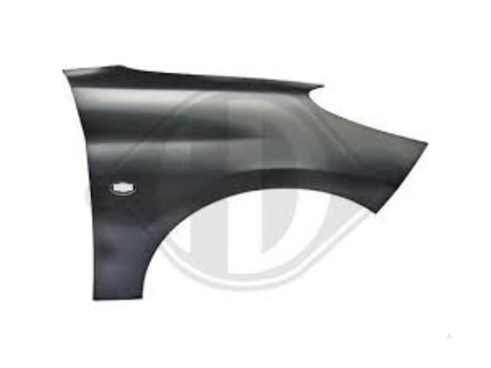 Front wing, right from a Peugeot 206+ (2L/M)  2010