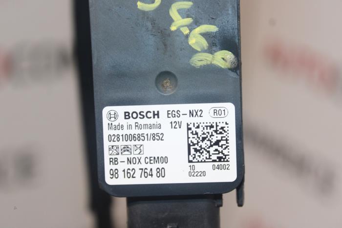 Nox Sensor van een Citroën C4 Cactus (0B/0P) 1.5 Blue HDi 100 2020