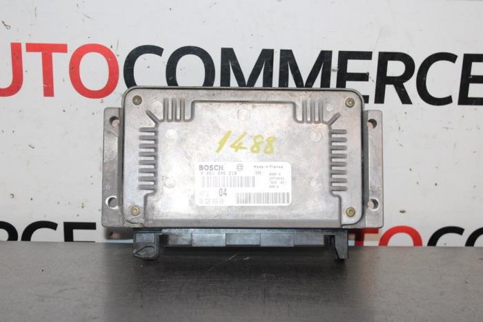 Used Engine management computer Peugeot 206 (2A/C/H/J/S) 1.6 XS,XT Price € 20,00 Margin scheme offered by Autocommerce