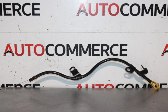 Ölmessstab Citroen C1, 2005 / 2014 1.0 12V, Fließheck, Benzin, 998cc, 50kW (68pk), FWD, 1KRFE; CFB; 384F; CFA, 2005-06 / 2014-09, PMCFA; PMCFB; PNCFA; PNCFB (Gebraucht)