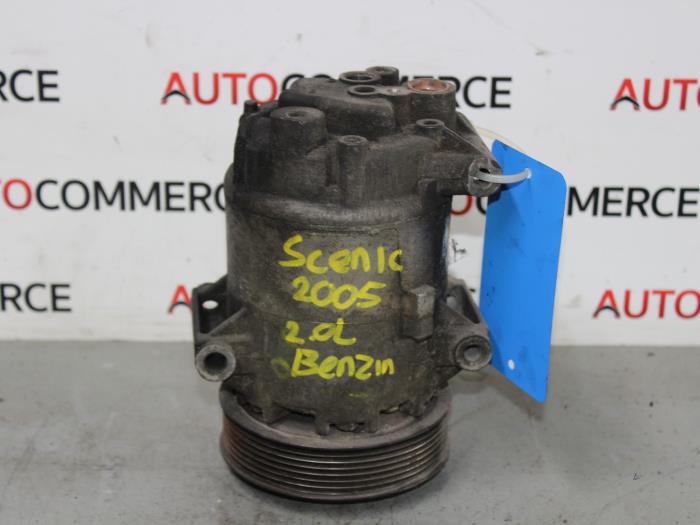 Usagé Pompe clim Renault Scénic II (JM) 2.0 16V Prix € 75,00 Règlement à la marge proposé par Autocommerce
