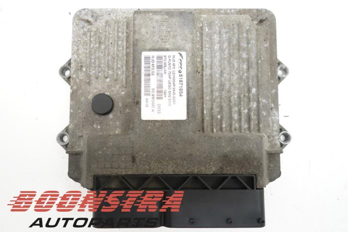 Used Engine management computer Fiat Punto Evo (199) 1.3 JTD Multijet Start&Stop 16V Euro 4 Price € 195,00 Margin scheme offered by Boonstra Autoparts