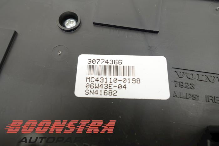Heater control panel Volvo S80 2.5 T Turbo 20V - 30774366