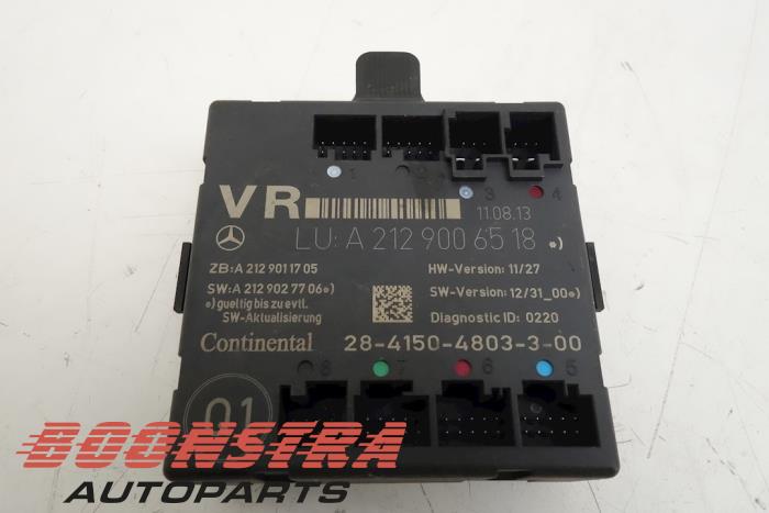 Central door locking module Mercedes E E-220 CDI 16V BlueEfficiency ...