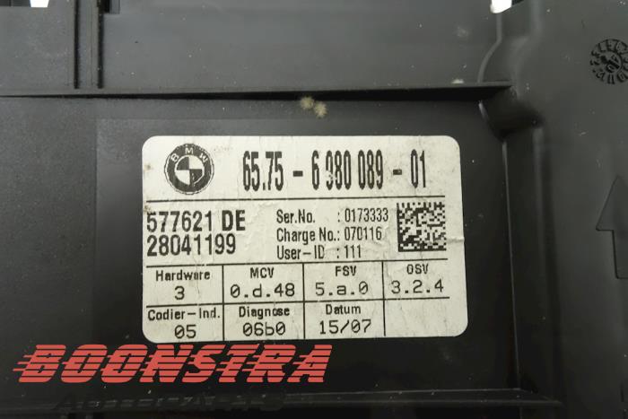 Alarm module from a BMW 5 serie (E60) 530d 24V 2006