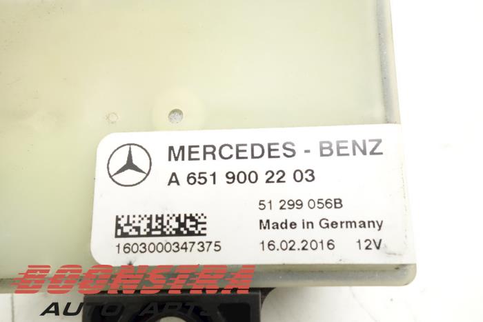 Vorglührelais van een Mercedes-Benz A (W176) 1.5 A-160 CDI, A-160d 16V 2016
