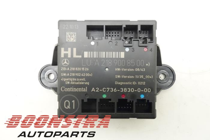 Używane Modul centralnego zamka Mercedes E (W212) E-200 2.0 Turbo 16V Cena € 24,95 Procedura marży oferowane przez Boonstra Autoparts