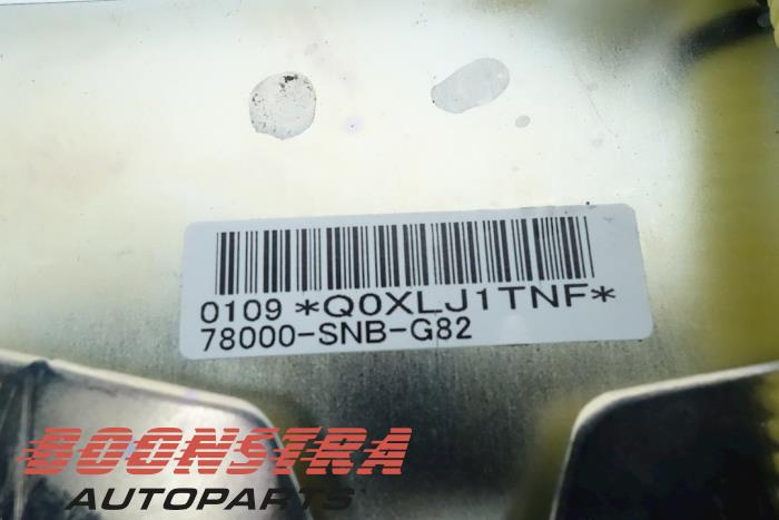 Seat airbag (seat) from a Honda Civic (FA/FD) 1.3 Hybrid 2009