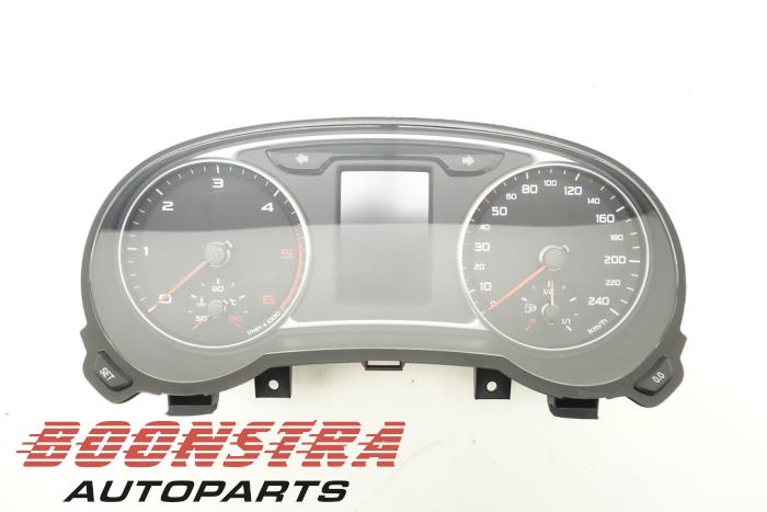 Cuentakilómetros de un Audi A1 Sportback (8XA/8XF) 1.6 TDI 16V 2014