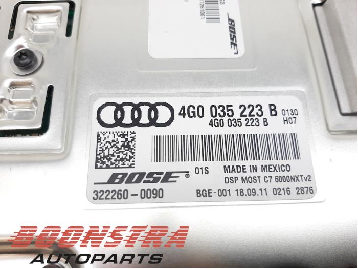 Wzmacniacz radiowy z Audi A6 Avant (C7) 3.0 V6 24V TFSI Quattro 2011