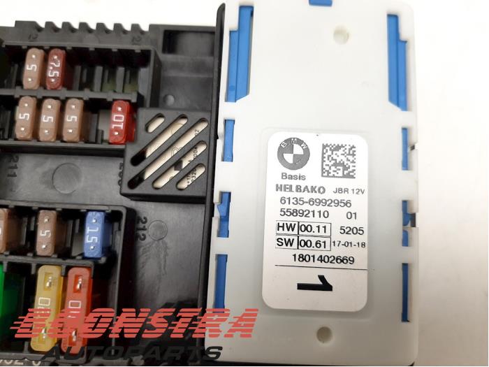 Fuse box from a BMW 5 serie (G30) 520i 2.0 TwinPower Turbo 16V 2018