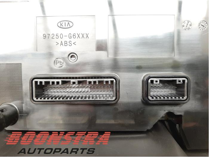 Panel de control de calefacción de un Kia Picanto (JA) 1.0 12V 2019