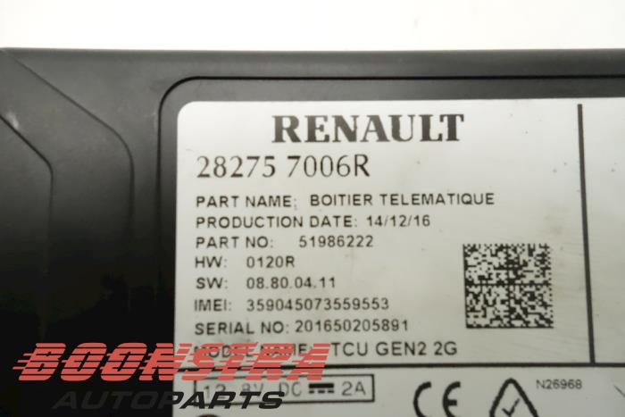 Módulo de teléfono de un Renault Megane IV (RFBB) 1.6 GT Energy dCi 165 2017