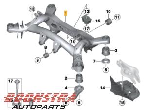 Used Subframe BMW 3 serie (F30) 330e Price € 24,95 Margin scheme offered by Boonstra Autoparts