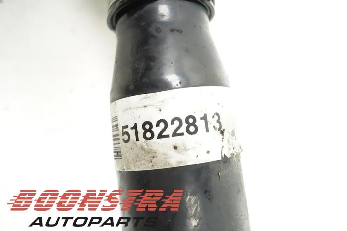 Front drive shaft, left from a Opel Combo 1.6 CDTI 16V 2012