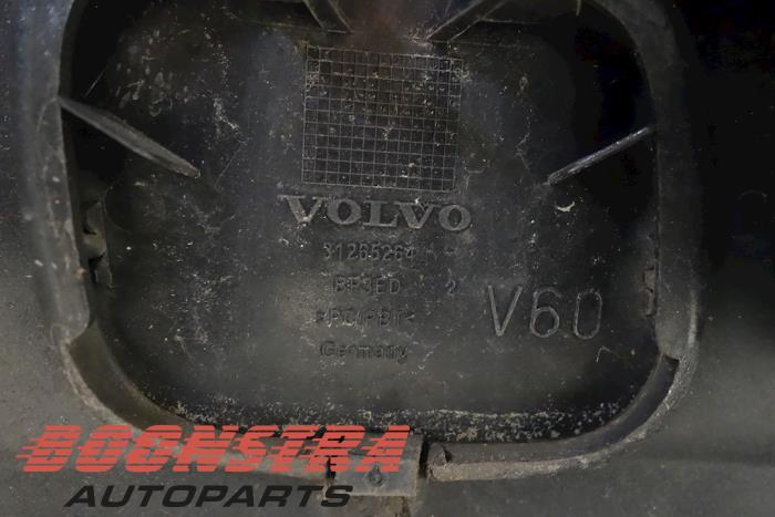 Pare-chocs arrière d'un Volvo V60 I (FW/GW) 1.6 T3 16V 2014