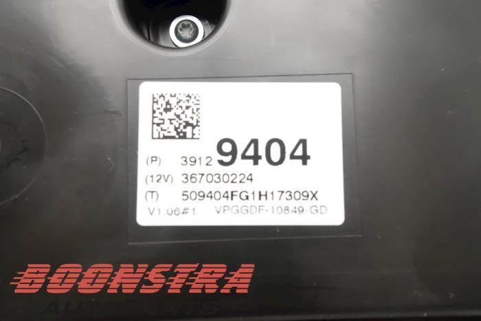 Cuentakilómetros de un Opel Zafira Tourer (P12) 1.6 CDTI 16V ecoFLEX 134 2017