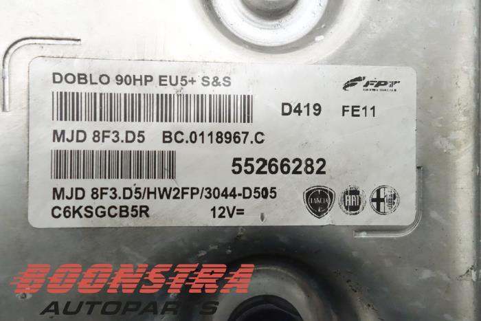 Calculateur moteur d'un Opel Combo 1.3 CDTI 16V ecoFlex 2015