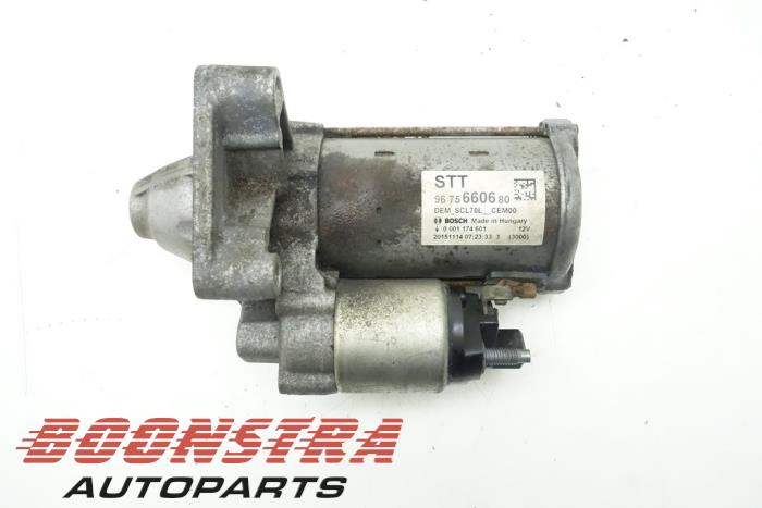 Gebrauchte Anlasser Peugeot 308 (L3/L8/LB/LH/LP) 1.6 BlueHDi 100 Preis € 19,95 Margenregelung angeboten von Boonstra Autoparts