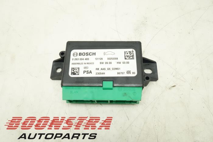 Usados Módulo PDC Peugeot 308 (L3/L8/LB/LH/LP) 1.2 12V VTi PureTech 82 Precio € 24,95 Norma de margen ofrecido por Boonstra Autoparts