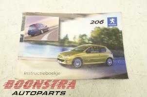 Used Instruction Booklet Peugeot 206 SW (2E/K) 1.4 Price € 24,95 Margin scheme offered by Boonstra Autoparts