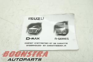 Used Instruction Booklet Isuzu D-Max (TFR/TFS) 2.5 D Twin Turbo 4x4 Price € 24,95 Margin scheme offered by Boonstra Autoparts