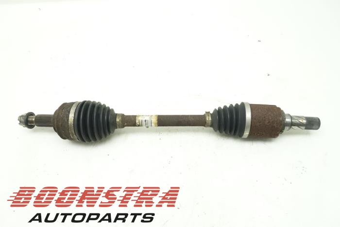 Front drive shaft, left from a Renault Grand Scénic III (JZ) 1.9 dCi 2011
