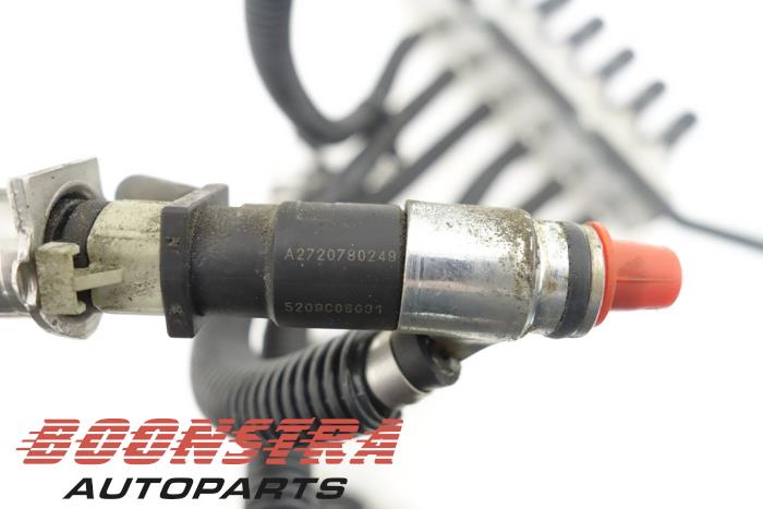 Système d'injection d'un Mercedes-Benz ML II (164/4JG) 3.5 350 4-Matic V6 24V 2006