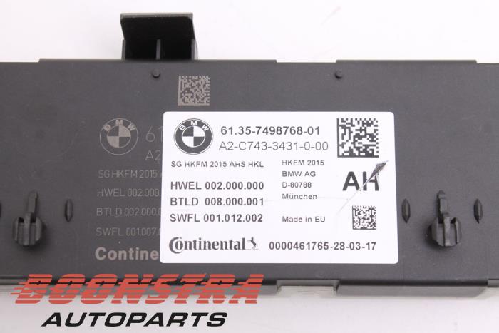 Module tailgate motor BMW 6 serie Gran Turismo 640d xDrive 24V ...