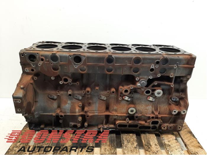 Engine crankcase from a DAF XF 2013
