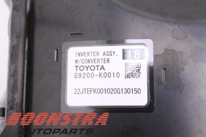 Inverter (Hybrid) from a Toyota Yaris IV (P21/PA1/PH1) 1.5 12V Hybrid 2020