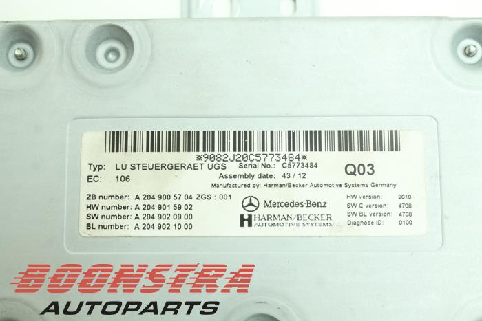Telefon Interface van een Mercedes-Benz Viano (639) 2.2 CDI 16V Euro 5 2013