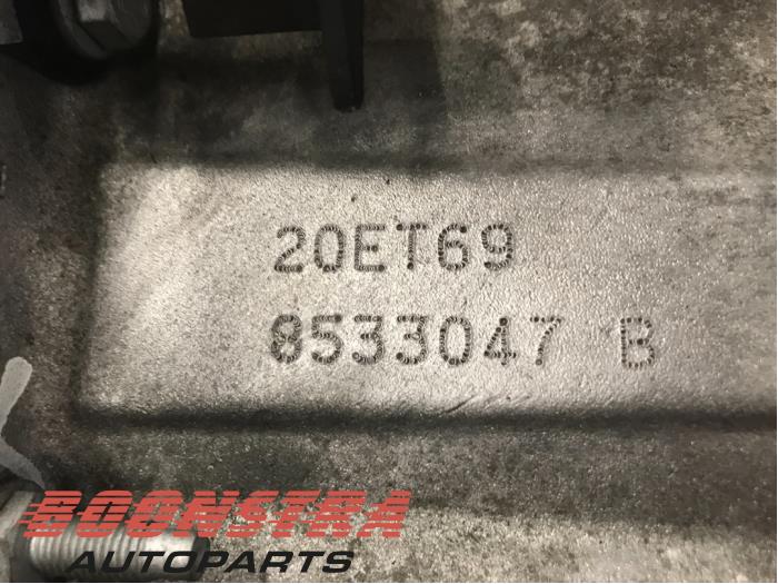 Getriebe van een Peugeot 208 I (CA/CC/CK/CL) 1.5 BlueHDi 100 2019