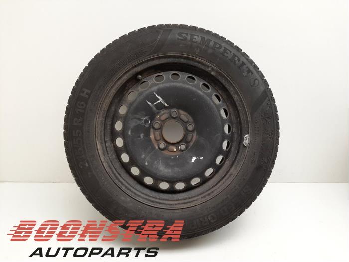 Set of wheels + winter tyres from a Ford C-Max (DXA)