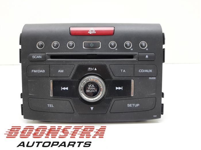 Radio d'un Honda CR-V (RM) 2.2 i-DTEC 16V 150 4x4 2013