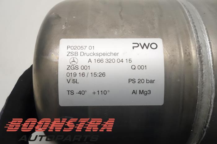 Air reservoir Mercedes GLE Coupe 63 AMG V8 biturbo 32V 4-Matic ...