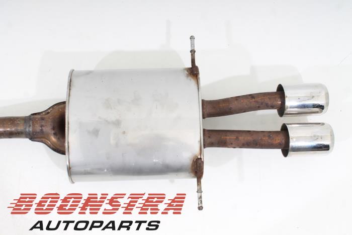 Exhaust rear silencer from a MINI Mini (R56) 1.6 16V Cooper S 2012